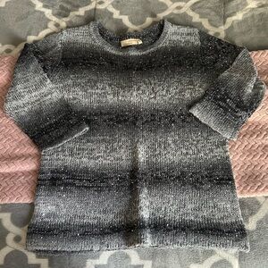 Black and Gray Sweater